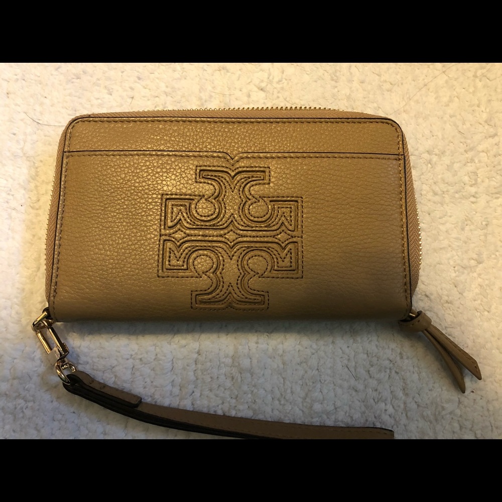 Tory Burch cell phone wristlet